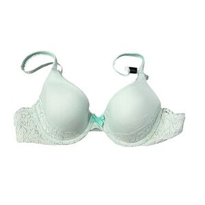 NWT Body by Victoria's Secret Lined Perfect Coverage Bra in Mint Green